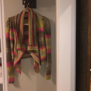 Forever 21 | Striped Cropped Cardigan